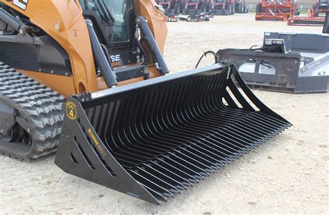 skeleton rock bucket for skid steer|skeleton bucket for compact tractor.